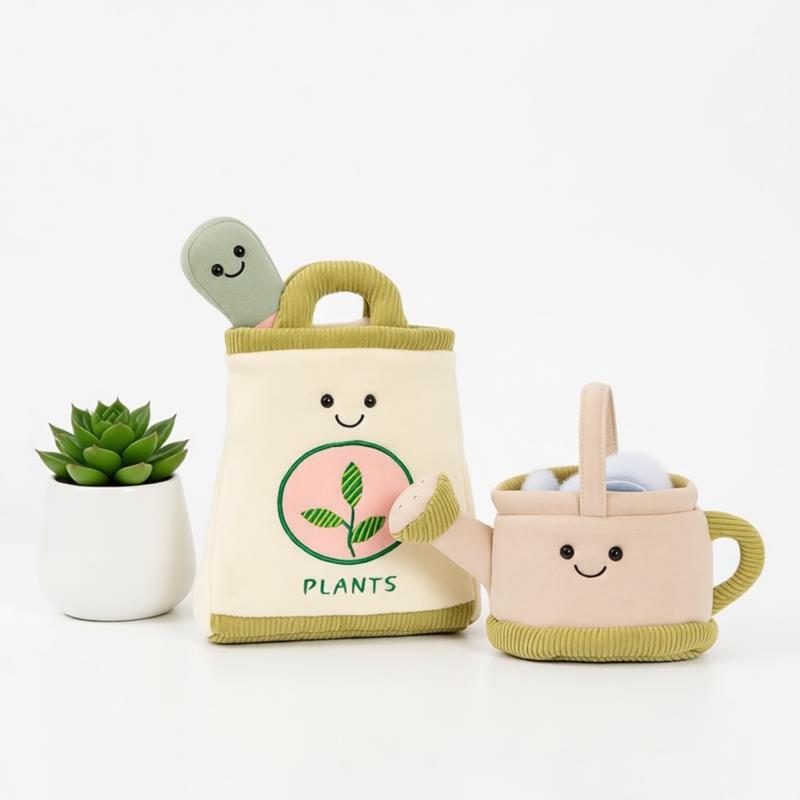 Plant Parent Free - Peluche de jardinage en forme de
