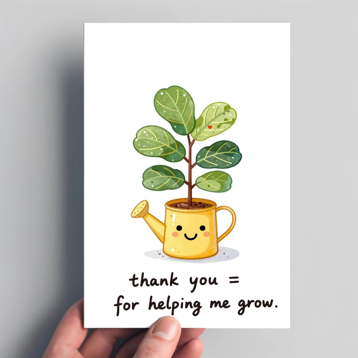 1 Carte de Remerciement Douce  - Plant Parent Free avis et prix